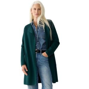 J. Crew Women’s Juliette Collarless Sweater Blazer size S NWT